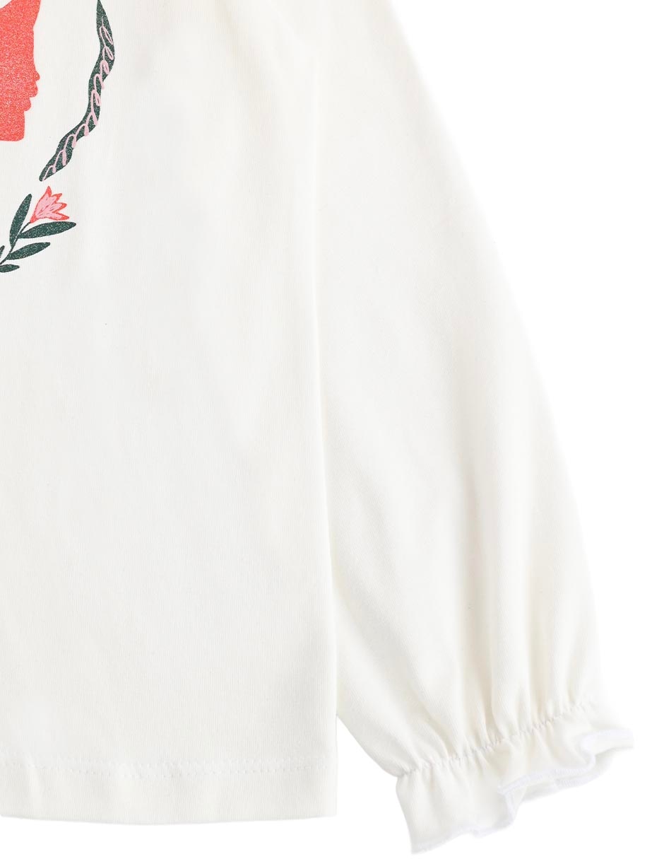 Playera manga larga para niña 2