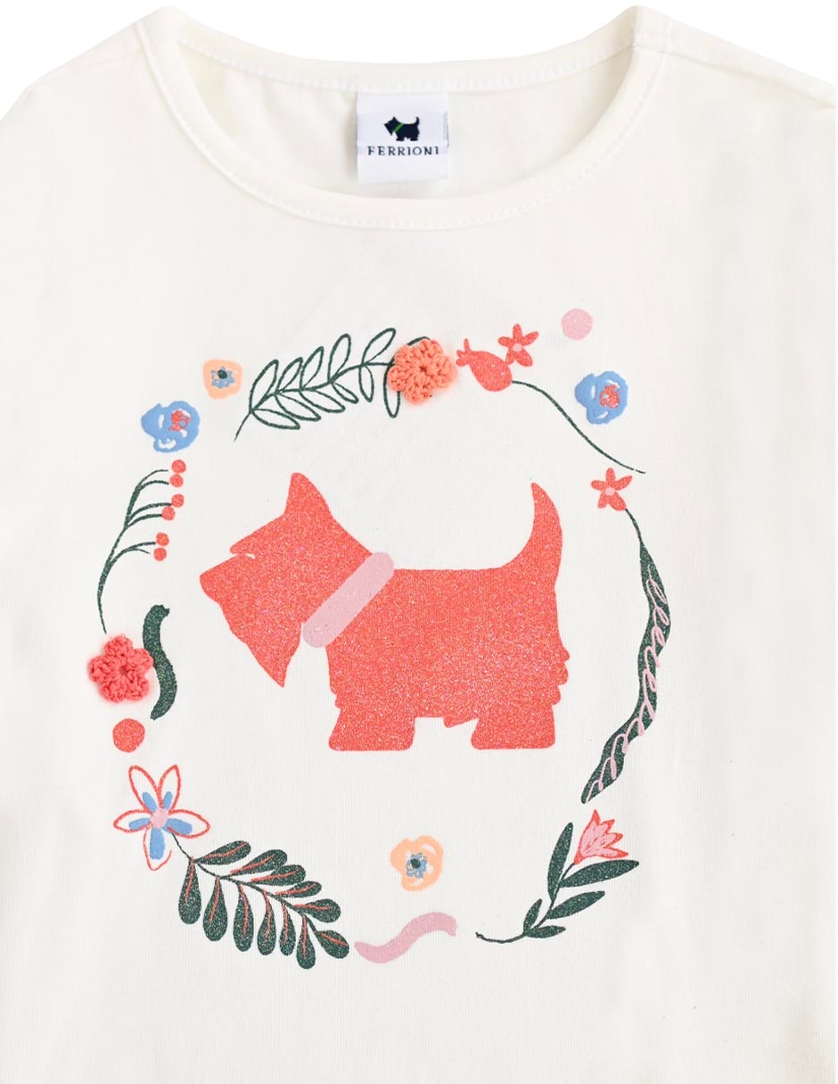 Playera manga larga para niña 4
