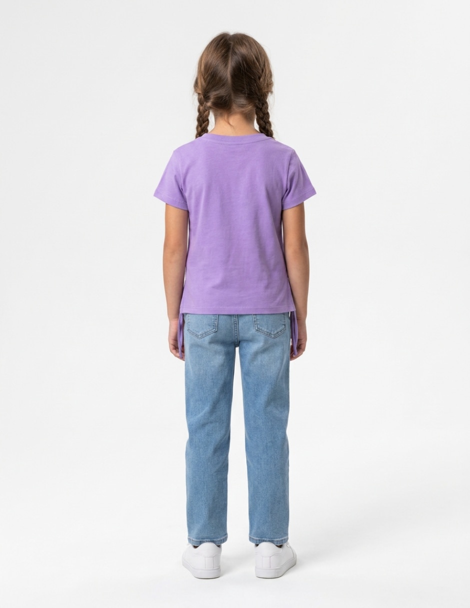 Playera manga corta para niña 2
