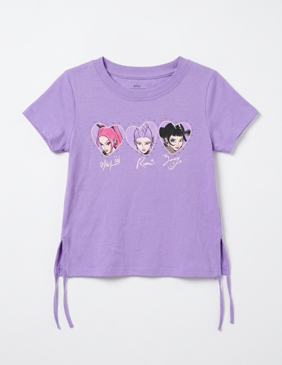Playera manga corta para niña 3