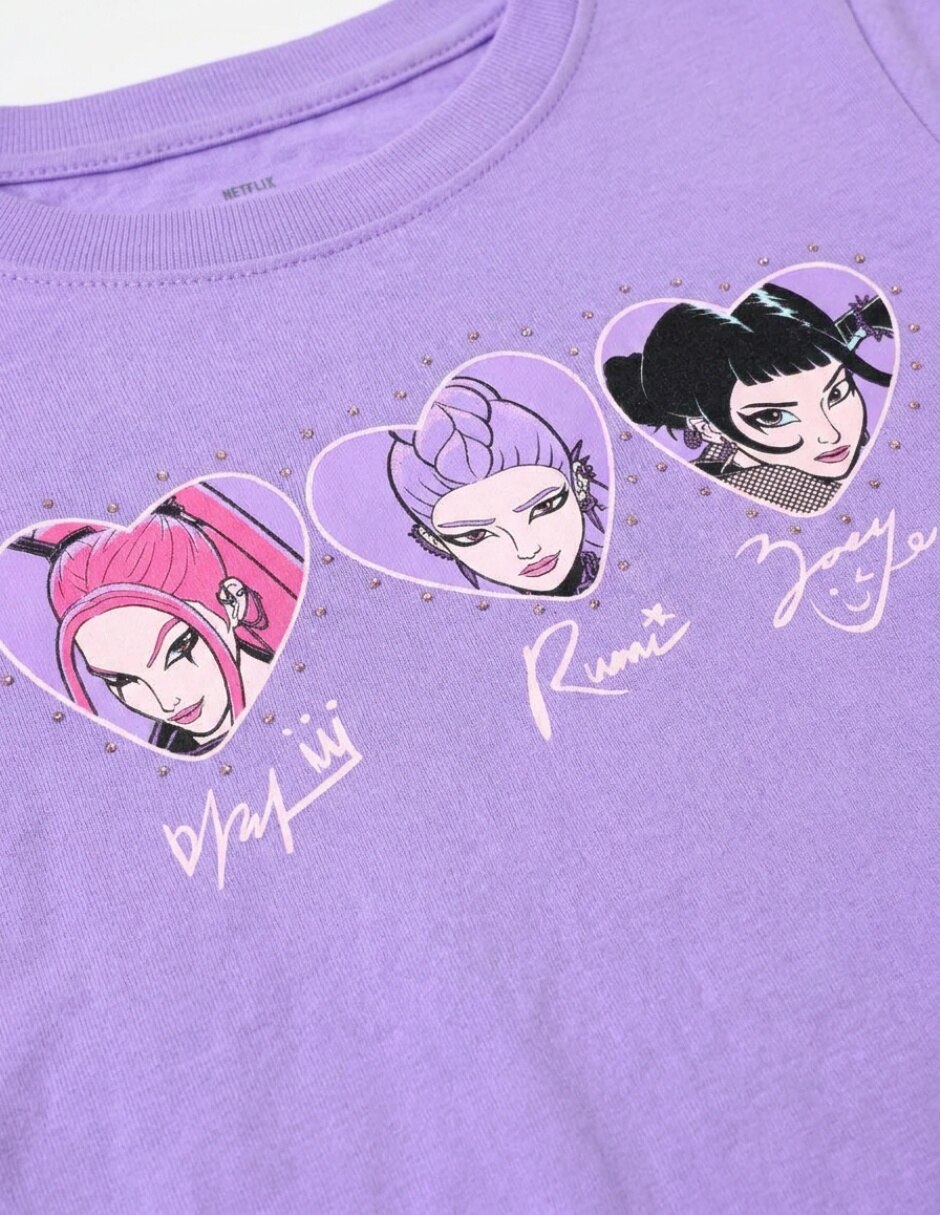 Playera manga corta para niña 6