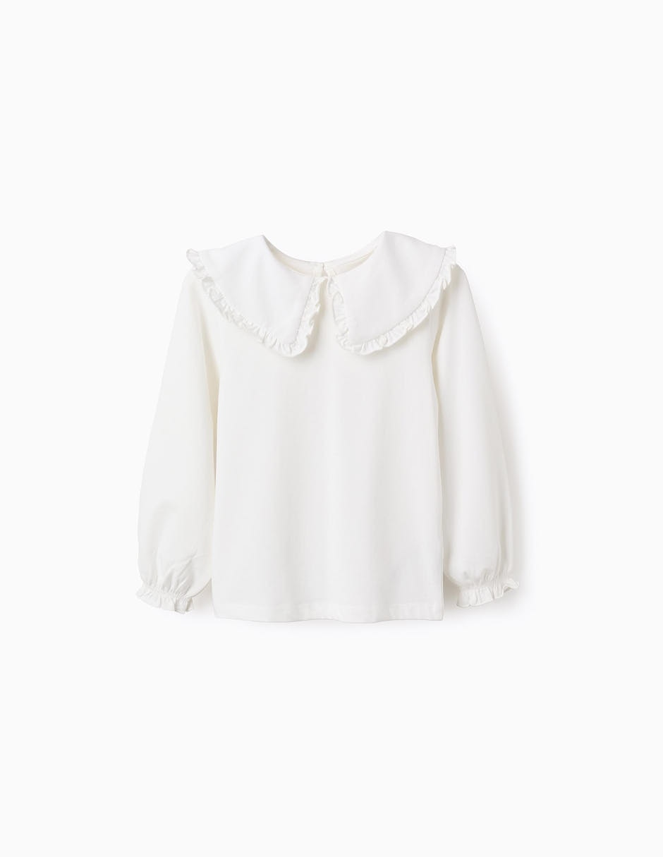 Playera manga larga para niña Playera manga larga para niña