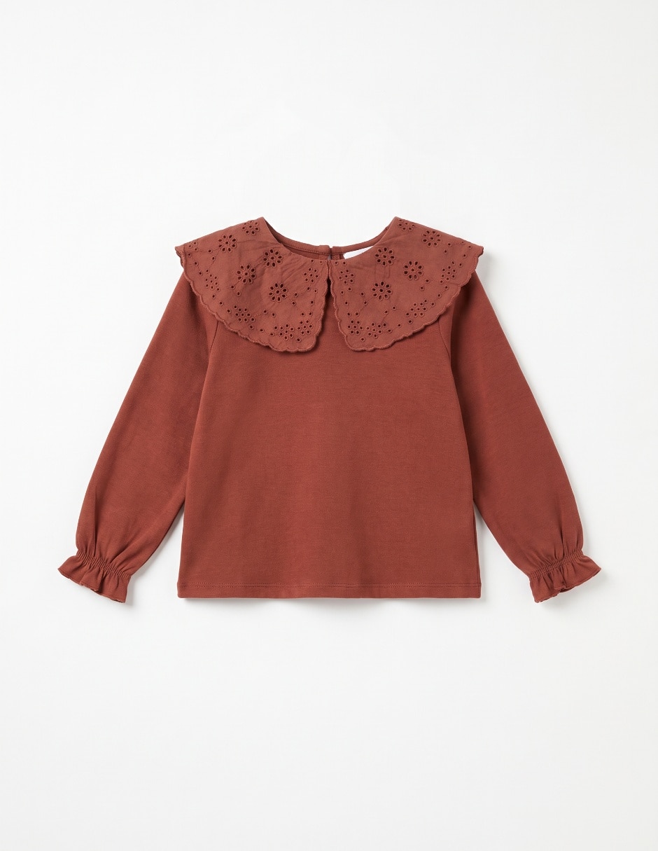 Playera manga larga para niña 3