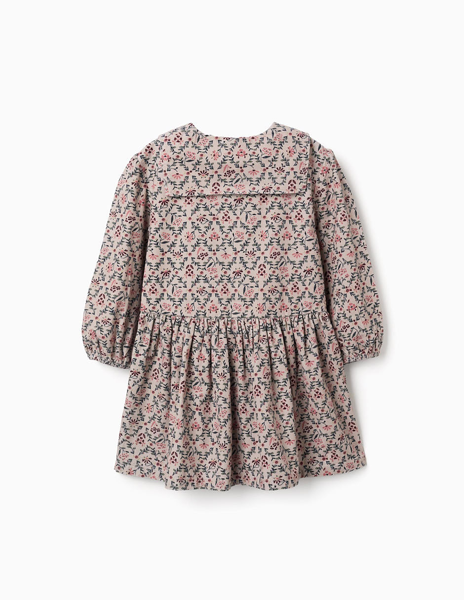 Vestido manga larga para niña 2