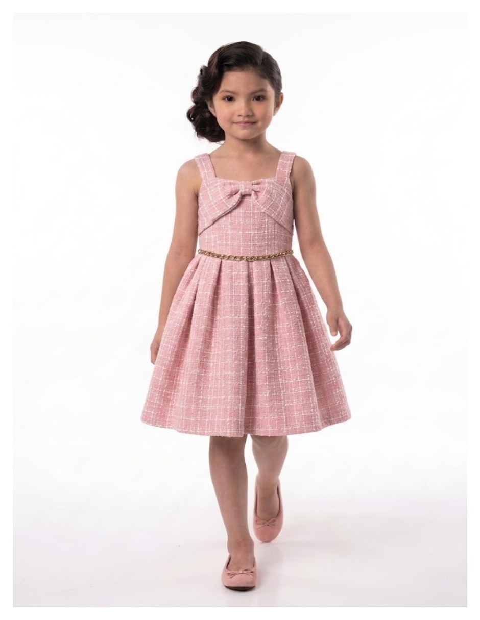 Vestido sin manga para niña