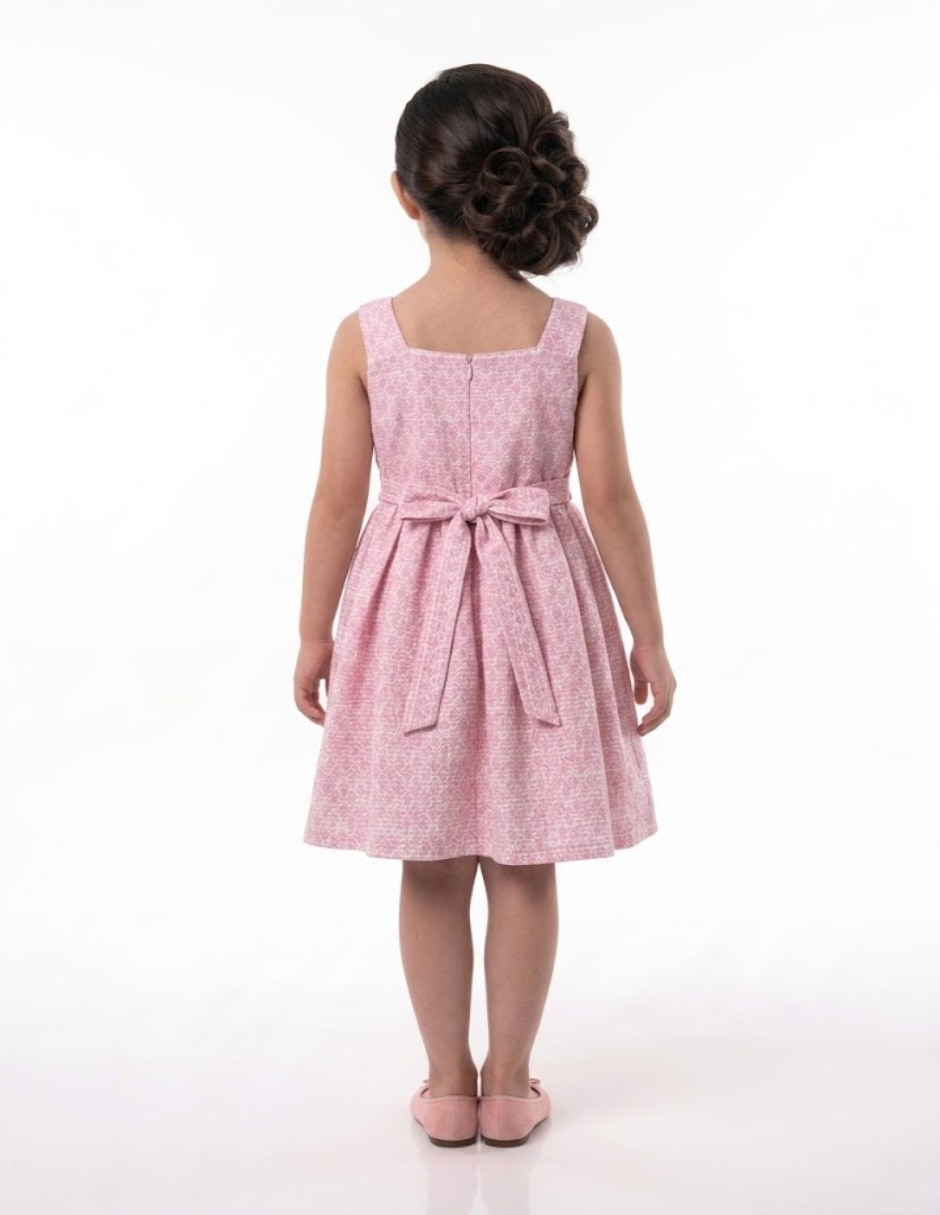Vestido sin manga para niña 5