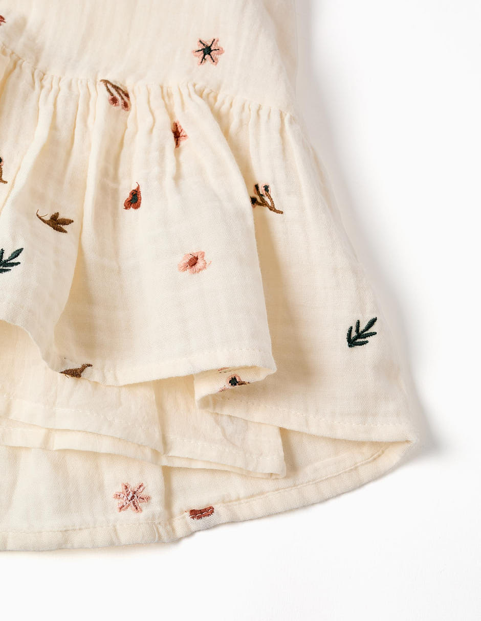 Vestido manga larga para niña 4