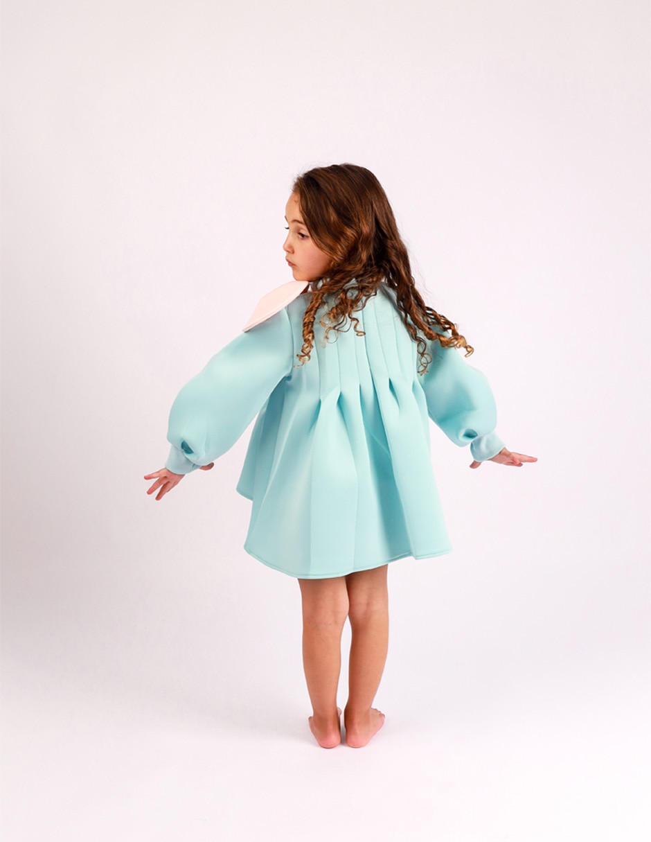 Vestido estrella manga Globo para Infantil Niña 3