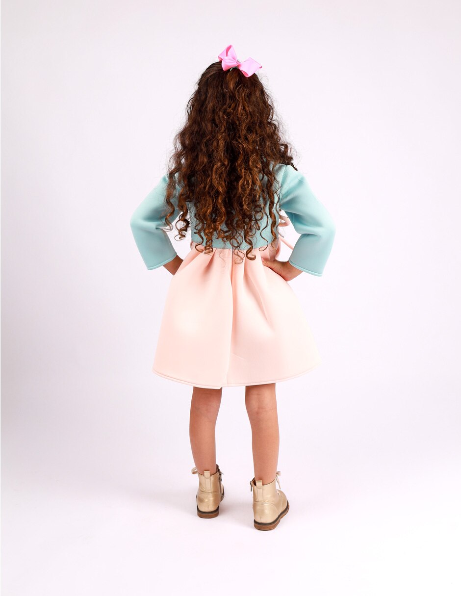 Vestido estrella manga Larga para Infantil Niña 3