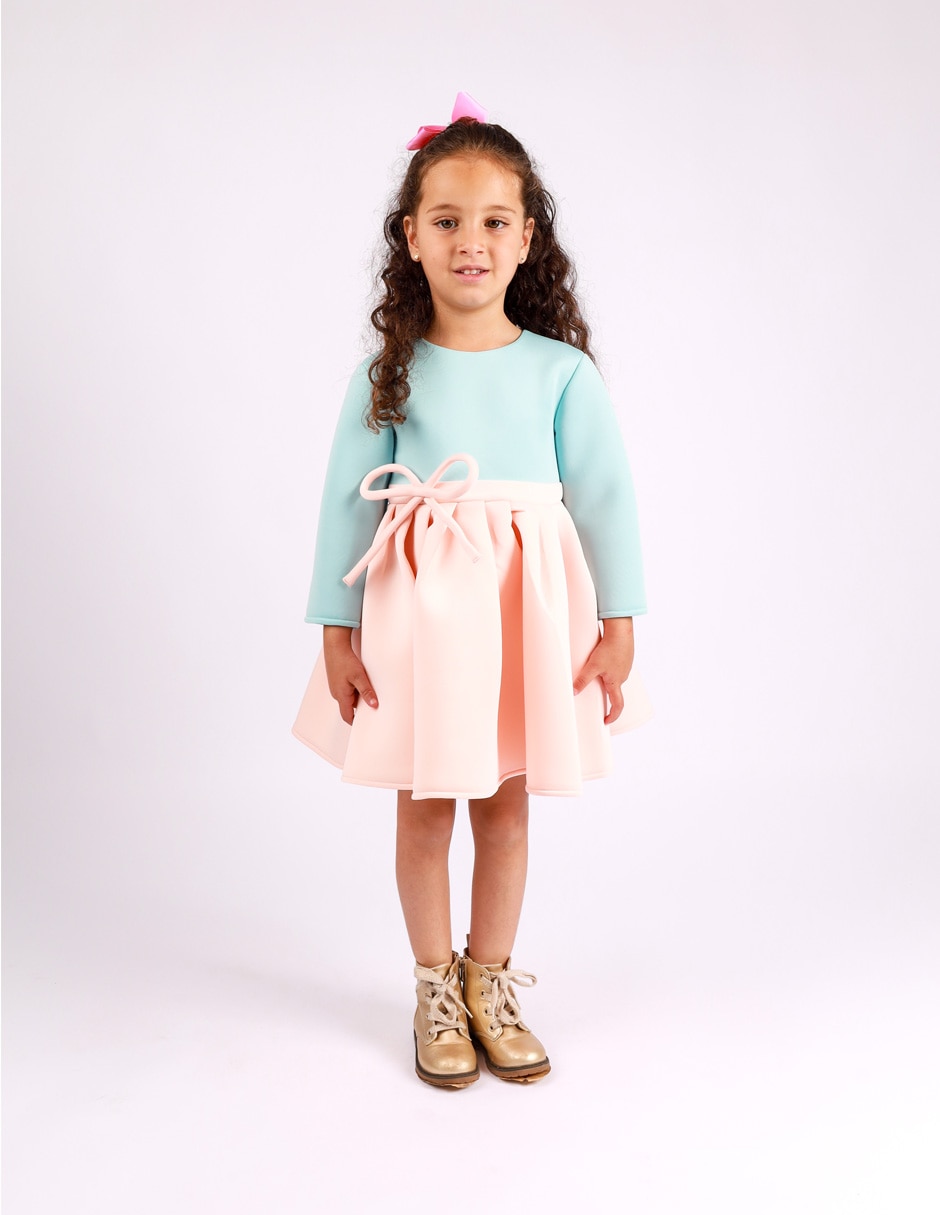 Vestido estrella manga Larga para Infantil Niña Vestido estrella manga Larga para Infantil Niña