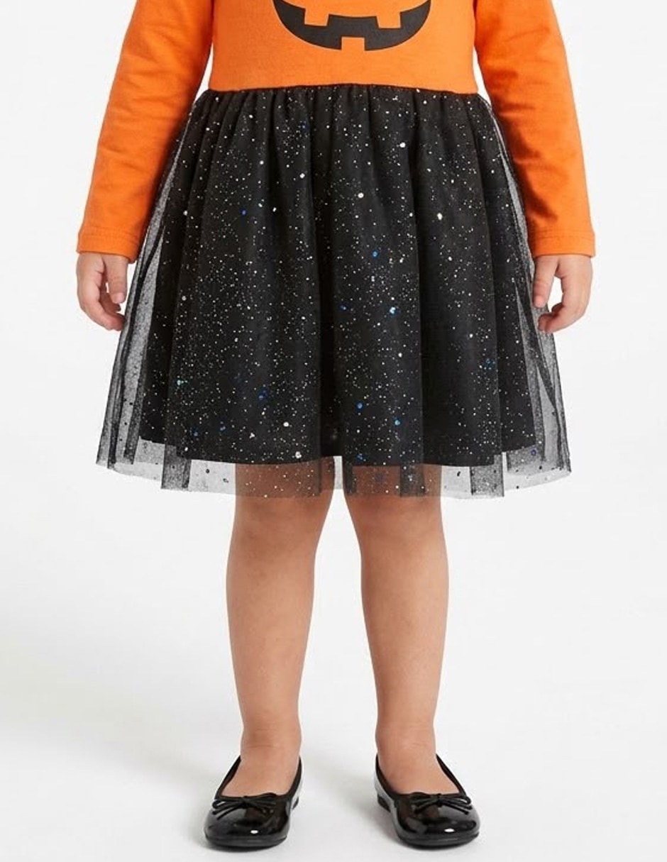 Vestido halloween para niña 3