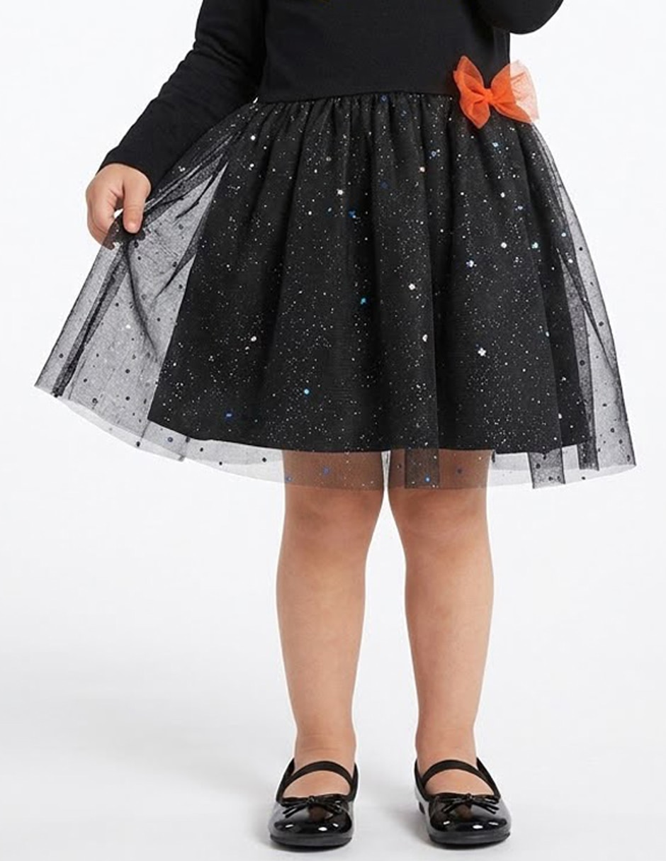 Vestido halloween para niña 3