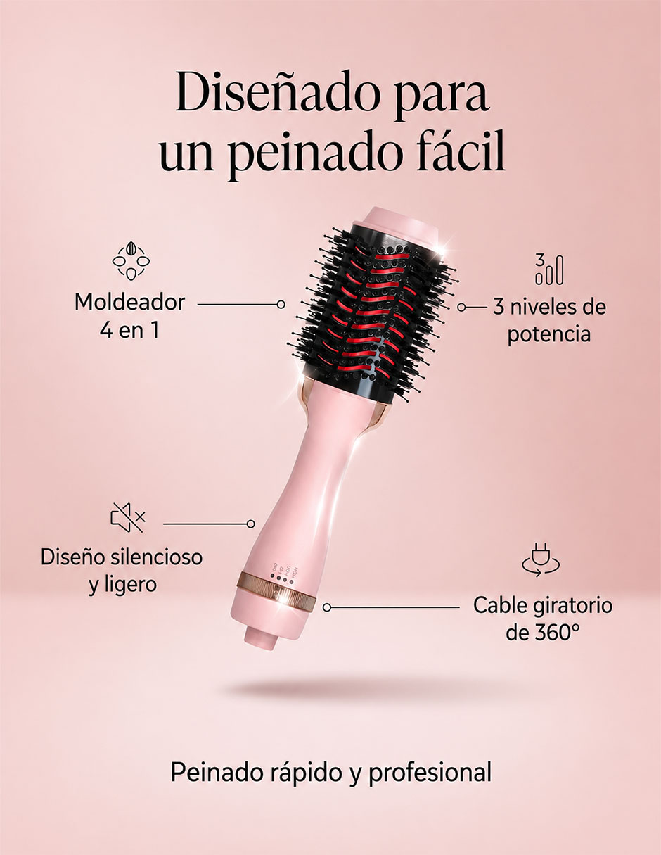 Cepillo de aire Karma Beauty Seabreeze Infrared