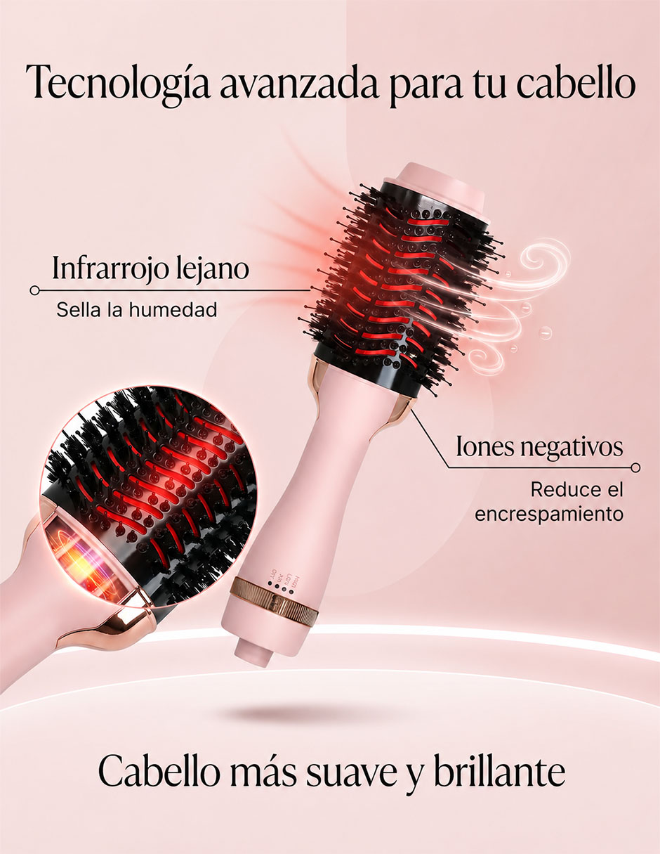 Cepillo de aire Karma Beauty Seabreeze Infrared