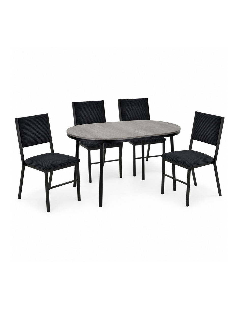 Comedor Camila+Zovi para 4 personas de MDF Comedor Camila+Zovi para 4 personas de MDF