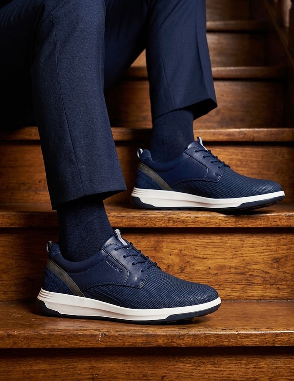 Zapato derby Soft Step para hombre 5